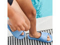 Papuci de piscină Slap 500 Albastru Jeans Copii - 31/32