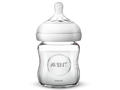 Biberon Natural din sticlă, +0 luni, 120 ml, SCF051/17, Philips Avent