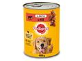 Pedigree hrana umeda la conserva pentru caini adulti cu vita in aspic 400g