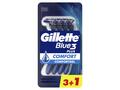 Aparat de ras de unica folosinta care iti ofera pana la 10 barbieriri confortabile? Blue3 Comfort de la Gillette este eficient datorita invelisului triplu de crom, lamelor de detectare a pielii si capului pivotant care se adapteaza la conturul fetei. Sist