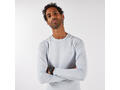 Bluză fără cusături pentru alergare KIPRUN Run 500 Gri Bărbați - M