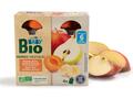 Piure cu fructe Carrefour My Baby Bio 4x90g