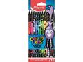 Set 12 creioane colorate Maped Color'Peps Monster, Multicolor