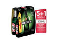 Bere blonda Beck's, 5+1 x 0.33 l