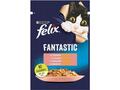 Felix Fantastic Somon In Aspic, Hrana Umeda Pentru Pisici, 85 G