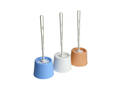Perie pentru toaleta Plastina cu suport, diverse culori