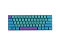 Kit butoane Royal Kludge PBT Double-Shot Keycaps, 61 taste, translucide, compatibile Cherry MX, US, Mov/albastru/verde, KC-8