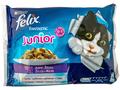 Mancare pentru pisici junior fantastic cu pui & somon 4 x 100 g Felix