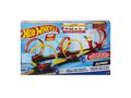 Set pista cu 3 bucle si masinuta Hot Wheels