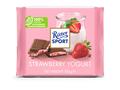 Ciocolata Cu Lapte Cu Umplutura De Iaurt & Capsuni Ritter Sport 100 G