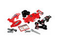 Set de asamblare masinuta, Racing Box, Hot Wheels, 18 piese, HW223