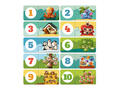 Puzzle din lemn, Cubika, Numara animalutele, 20 piese