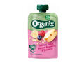 Piure de ovaz, mere, banane, zmeura si coacaze Organix, de la 12 luni, 100 g