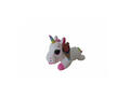 Jucarie de plus Unicorn One Two Fun, din material reciclat, 30 cm