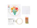 Mini kit goblen - Mini Cross Stitch Embroidery Kit - Flowers