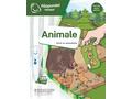 Carte interactiva cu autocolante, Raspundel Istetel, Animale