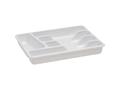 Suport organizator tacamuri, 33 x 26 x 4.5 cm, gri, plastic, CURVER