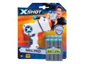 Mini blaster XShot cu 8 proiectile Zuru, Multicolor