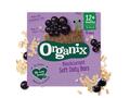 Batoane ecologice din ovaz integral cu Mere si coacaze negre, 12Luni+, Organix 6X23g