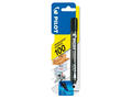 Marker permanent Pilot 100, varf rotund, scriere 1.0 mm, Negru