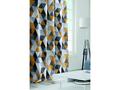 Draperie Vesta 204, dim-out imprimat, gri/galben, 145 x 245 cm