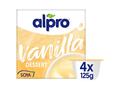 Alpro desert soia aroma vanilie 4 x 125 g