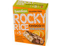 Benlian Rocky Rice baton orez expandat ciocolata si portocale 90 g