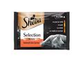 Sheba Selection hrana umeda pentru pisici adulte, selectie de carne in sos delicios 4 x 85g