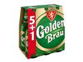 Bere blonda Golden Brau sticla 6x330ML (5+1)