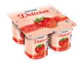 Iaurt Delicios capsuni visine (8 la pret 7)x125g Danone