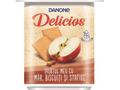 Iaurt Delicios mar biscuiti stafide 125g Danone