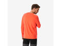 Bluză din lână merinos Merino Resist portocaliu, bărbați - L