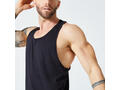 Maiou Bodybuilding spate decupat Negru Bărbați - S