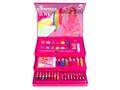 Set de desen in cutie cu 3 sertare, Barbie