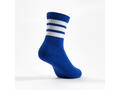 Set 3 perechi șosete lungi sport Adidas Albastru-Alb Copii - 31/33