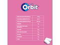 Orbit Bubblemint guma de mestecat fara zahar cu arome de fructe si menta 60 bucati 84 g