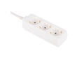 Prelungitor Homelight cu 3 prize, 5 m, alb