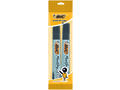 Marker permanent 2300 negru, set 2 bucati, Bic