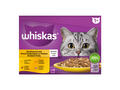 Hrana umeda pentru pisici adulte Whiskas cu carne de pasare in aspic, 12 x 85 g