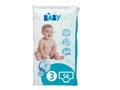 Scutece bebe Carrefour Baby, nr 3, 56 bucati