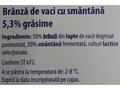 Branza de vaci cu smantana Fagaras 2 x 185 g Raraul