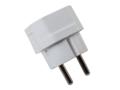 Adaptor dublu Euro cu protectie, 2 Euro, 250 V