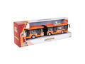 Autobuz cu lumini si sunete, Maxx Wheels, 1:16, Portocaliu