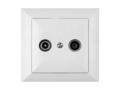 Priza RTV terminala Perla, 1.5 db, IP20