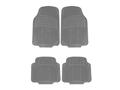 Set 4 covoare auto Premium Black Grey Heyner, Gri