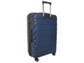 Troler Airport Smart Trip cu 4 roti duble, 50 x 76 x 31 cm, marime L, culoare albastru