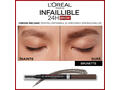 Creion de sprancene L'Oreal Paris Infaillible Brows 24H Triangular 3.0 Brunette¿