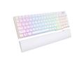 Tastatura mecanica gaming Royal Kludge, 96 taste, palm rest, hotswap, RGB, wireless sau cablu, 3750 mAh, switch brown, alb, RK96