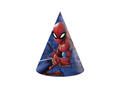 Set 6 coifuri Spiderman, pentru petrecere copii Procos, diametru 10 cm