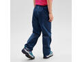 Suprapantalon Impermabil Drumeție la munte MH100 Albastru-Negru Copii 2-6 ani - 96-102cm 3-4A